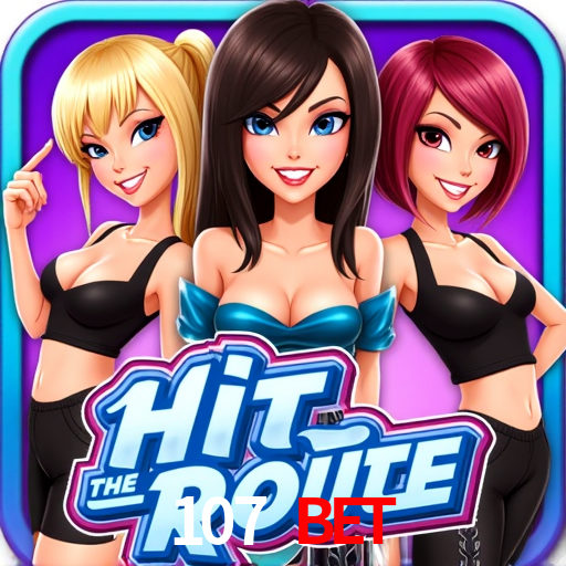 Imagem promocional da 107 bet mostrando a plataforma e suas vantagens